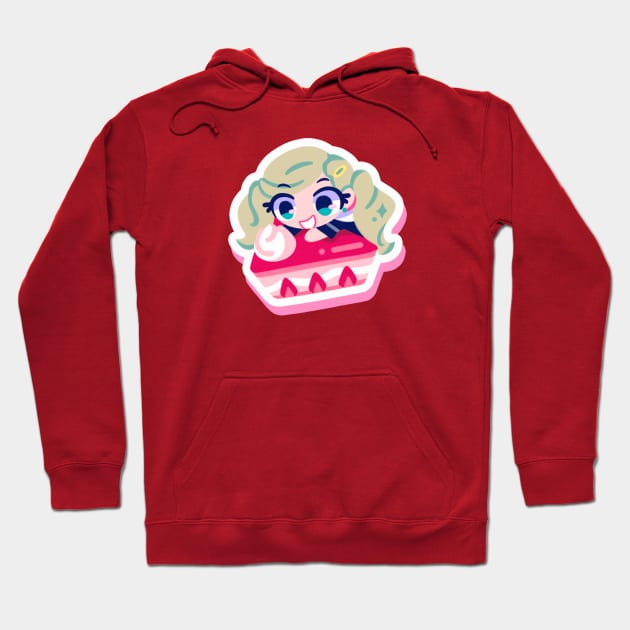 Ann Takamaki cake Hoodie by OkiComa